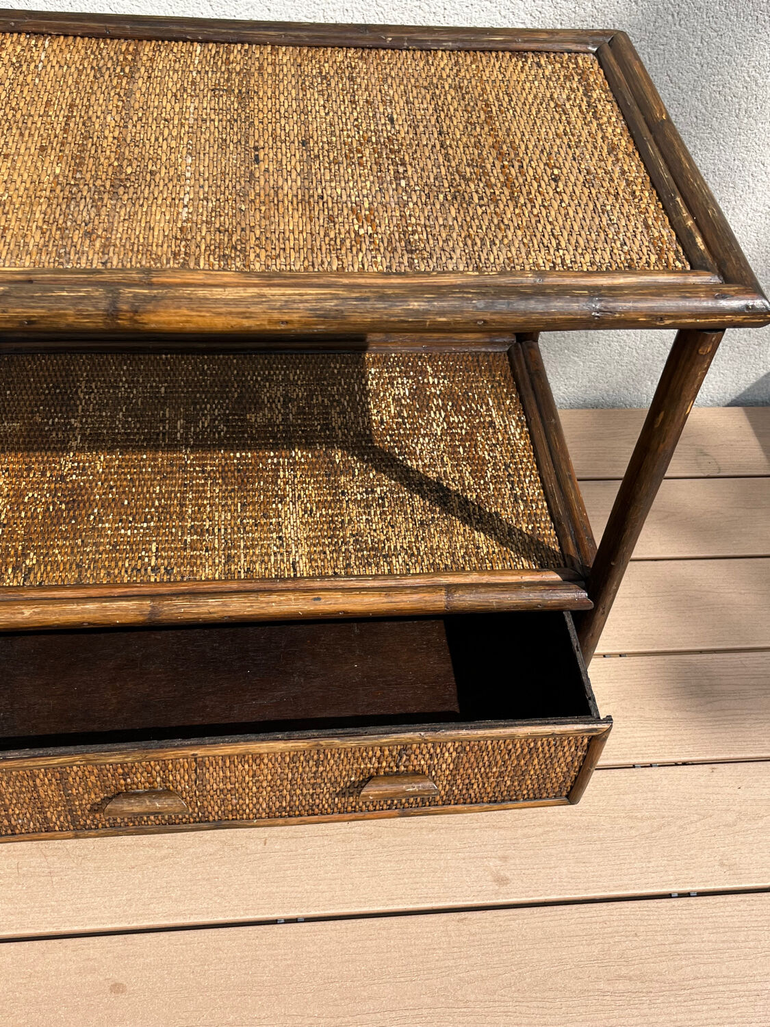 Rattan side furniture