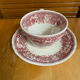 Cup + saucer antique villeroy & boch burgenland model ceramic