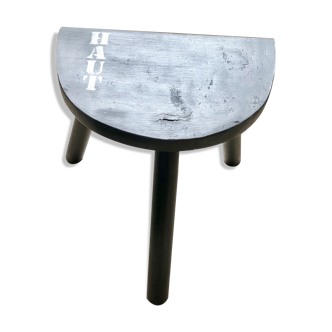 Ancien tabouret / trépied bois