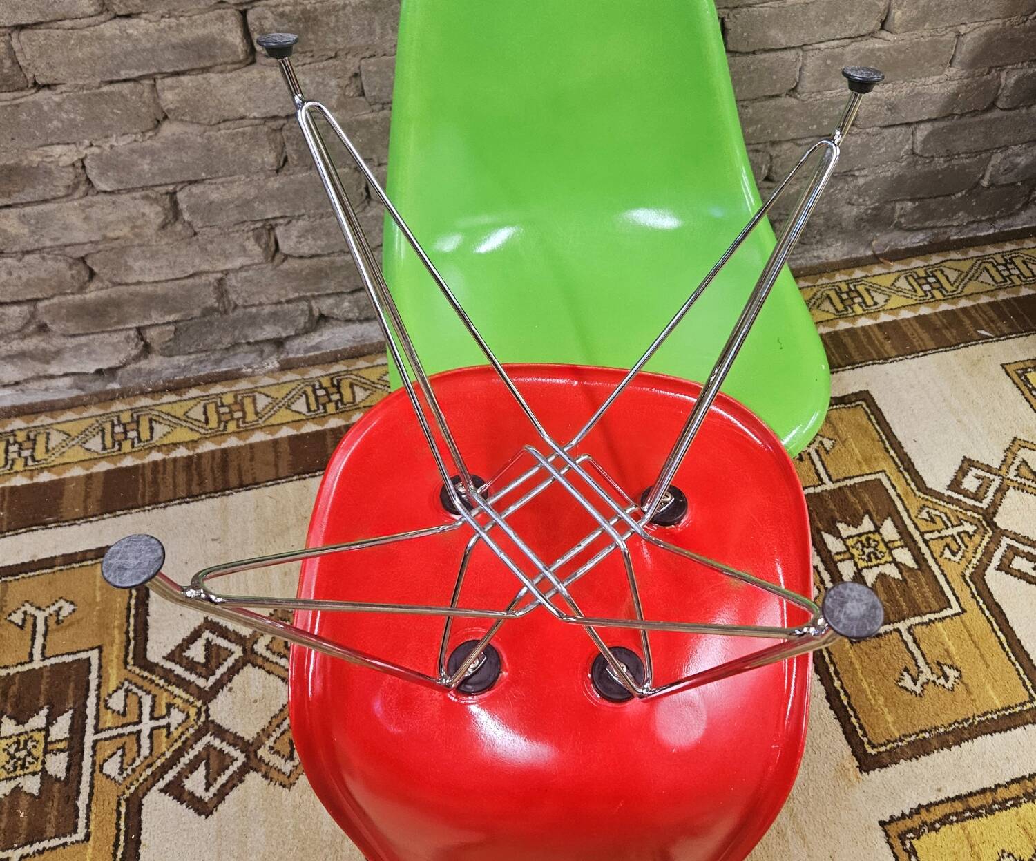 Paire de chaises Eames Hermann Miller 1960