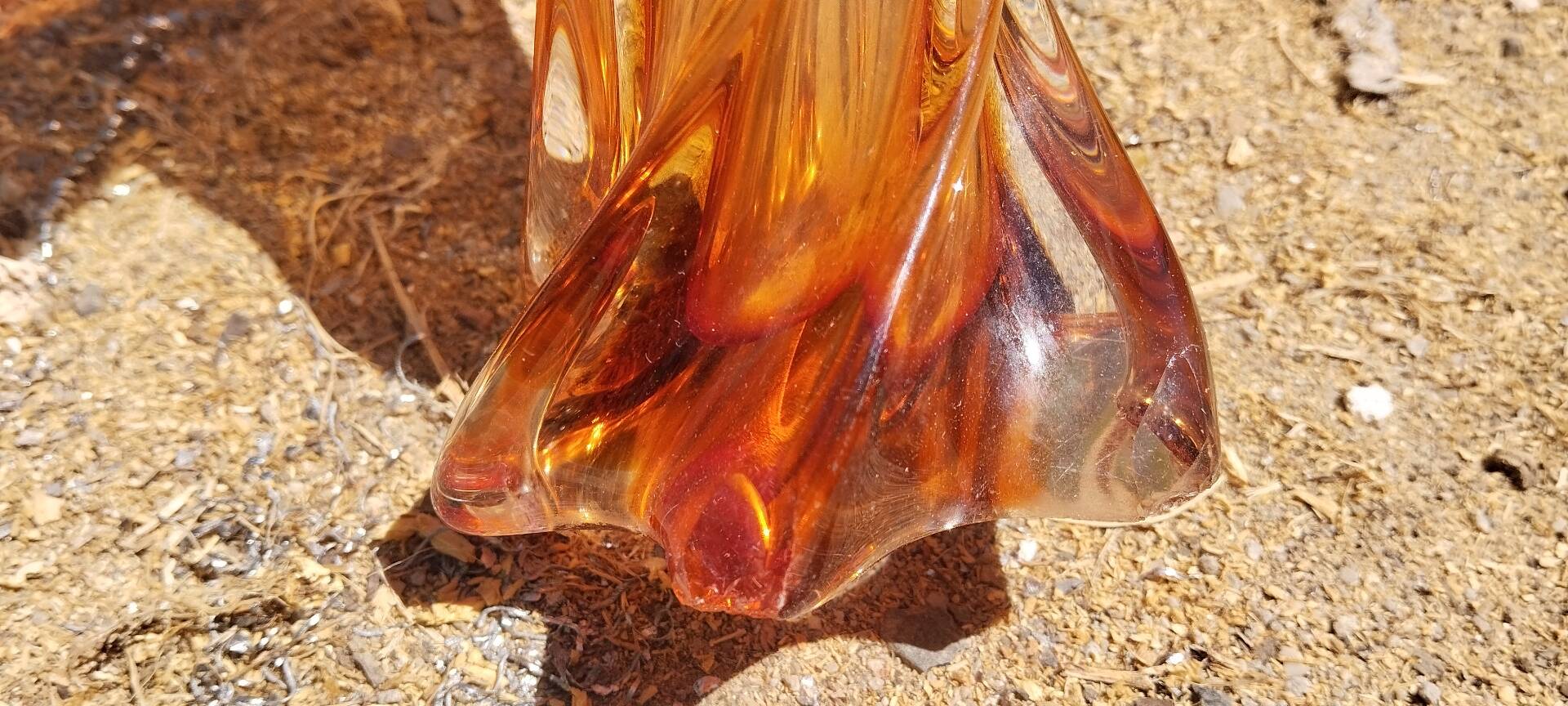 Murano glass vase