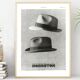 Vintage poster 30s CHAPEAU MORRETON