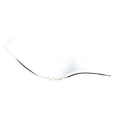 Transat chaise longue de Charles Zublena en fibre de verre, années 60