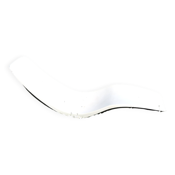Transat chaise longue de Charles Zublena en fibre de verre, années 60