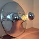 Chrome wall or ceiling light Goccia UFO design space age