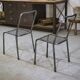 Pair of chairs attributed to René Malaval 1950s