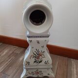 Desvres porcelain clock