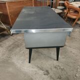 Bureau métallique des années 60/70 et sa chaise