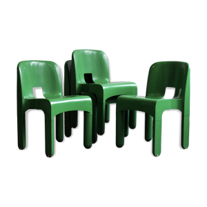 4 chaises Universale - joe colombo