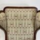 Art Nouveau wing chair no. 6542 by Thonet