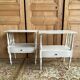 Pair bedside tables