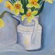 Nature morte bouquet de jonquilles