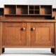 Buffet vintage par Silvio Coppola pour Bernini en bois de noyer, années 1960.