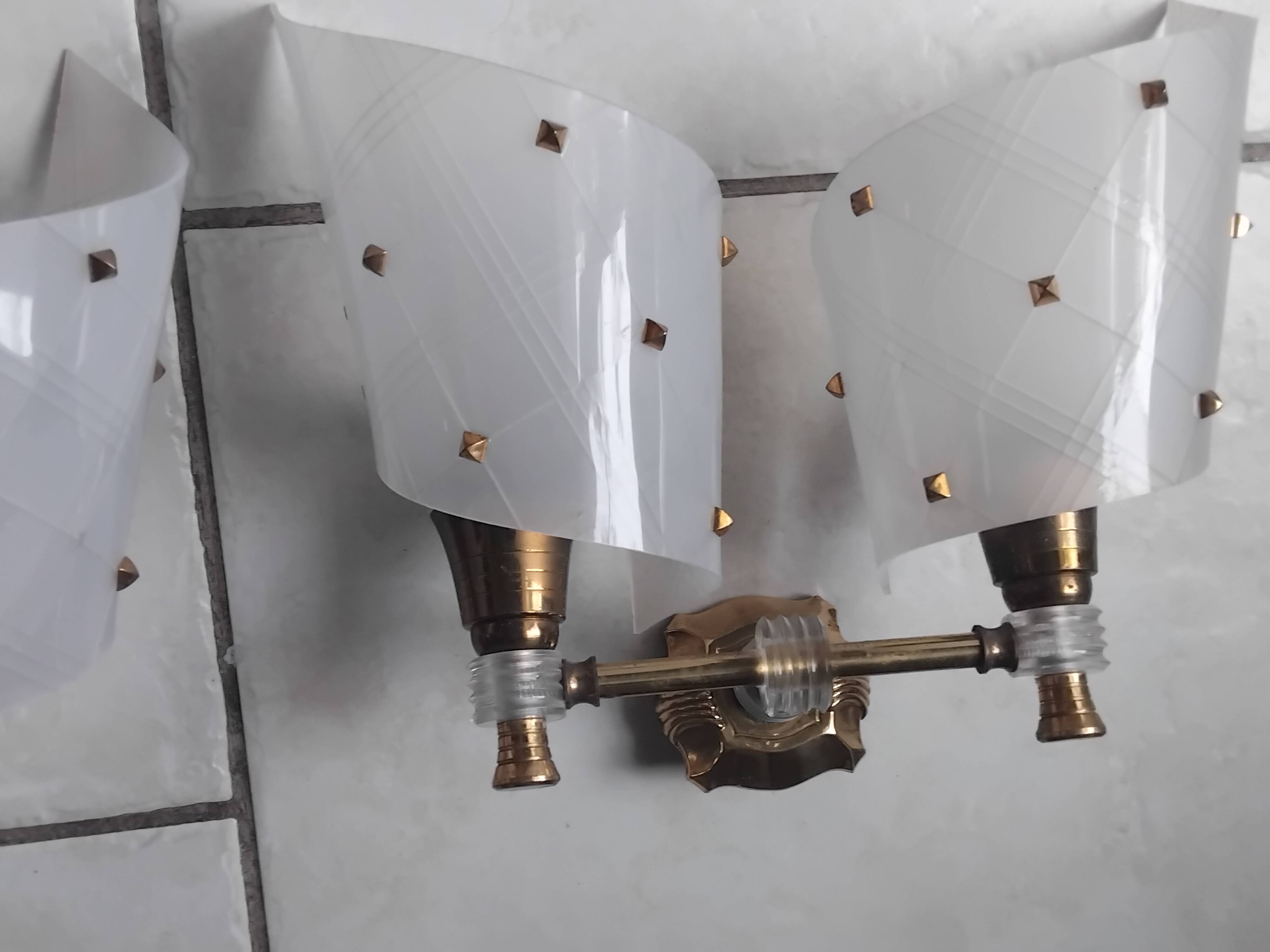 Pair of vintage wall lights