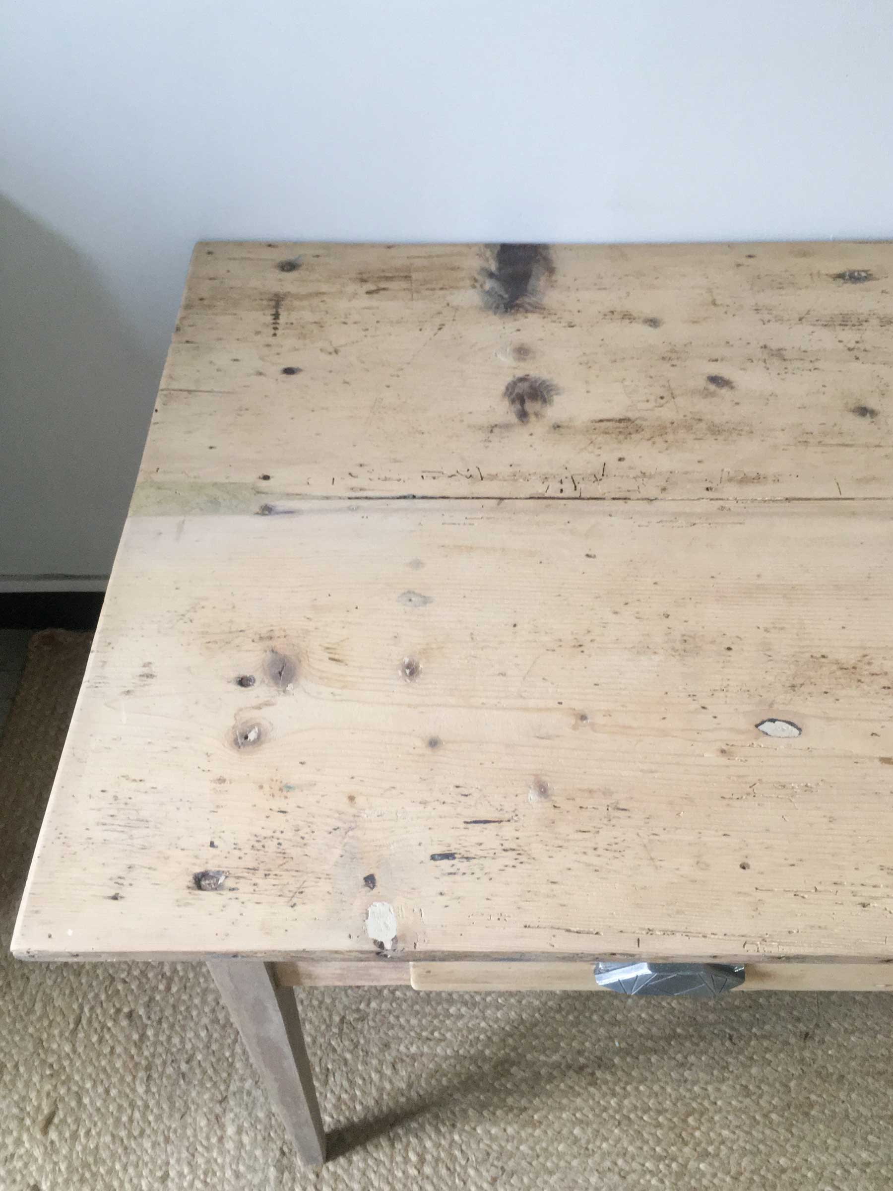 Antique dining table