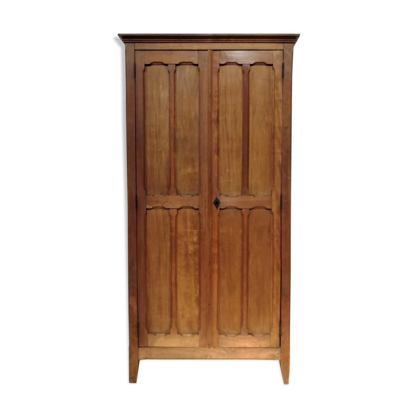 Old Paris wardrobe wooden.