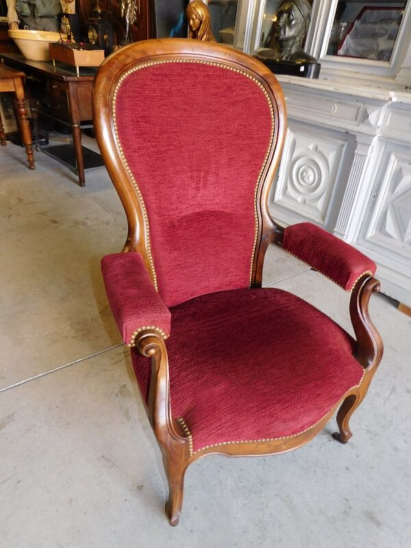 Armchair voltaire relax in cremaillere