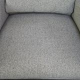 Design Leolux armchair model Fidamigo in thick gray fabric