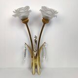 Applique double en laiton