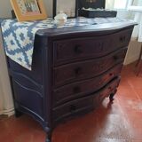 Louis XV style chest of drawers, restyled