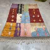 Tapis abstrait laine colore 130x190cm