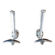 Set of 2 old aluminum hooks