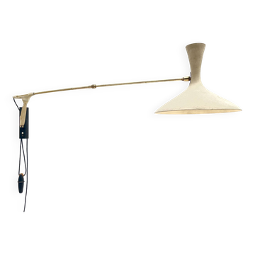 Wall lamp by Karl-Heinz Kinsky for Cosack Leuchten