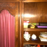 Solid cherry bookcase