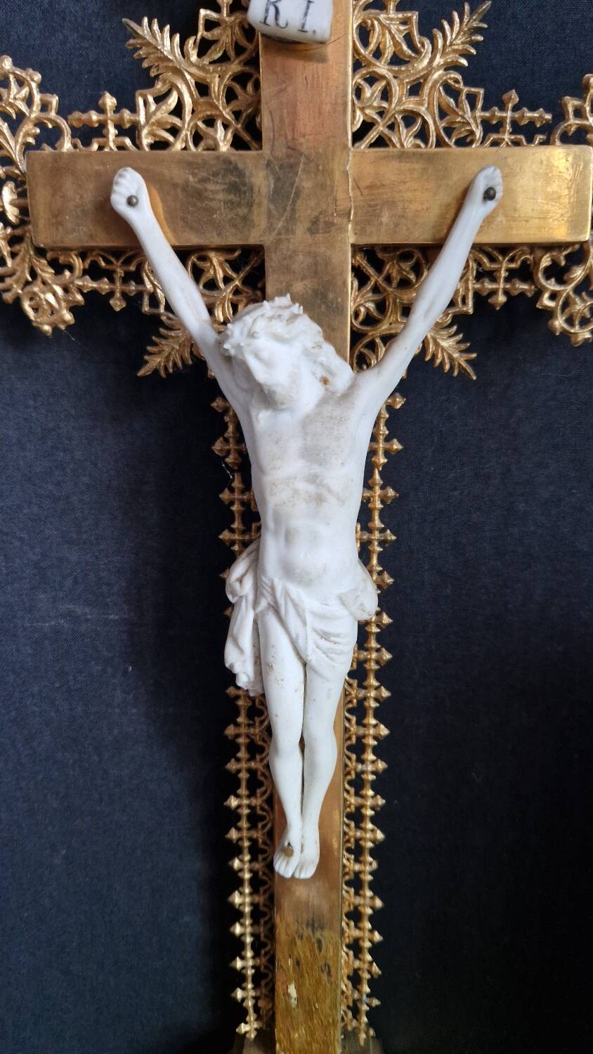 Golden crucifix