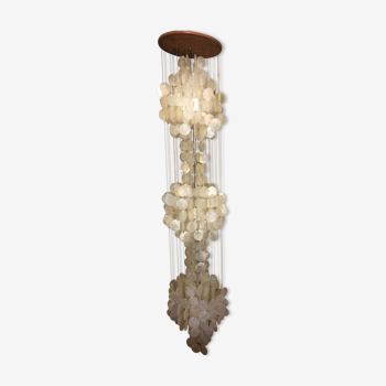 Mother-of-pearl chandelier