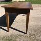 Restored walnut farm table