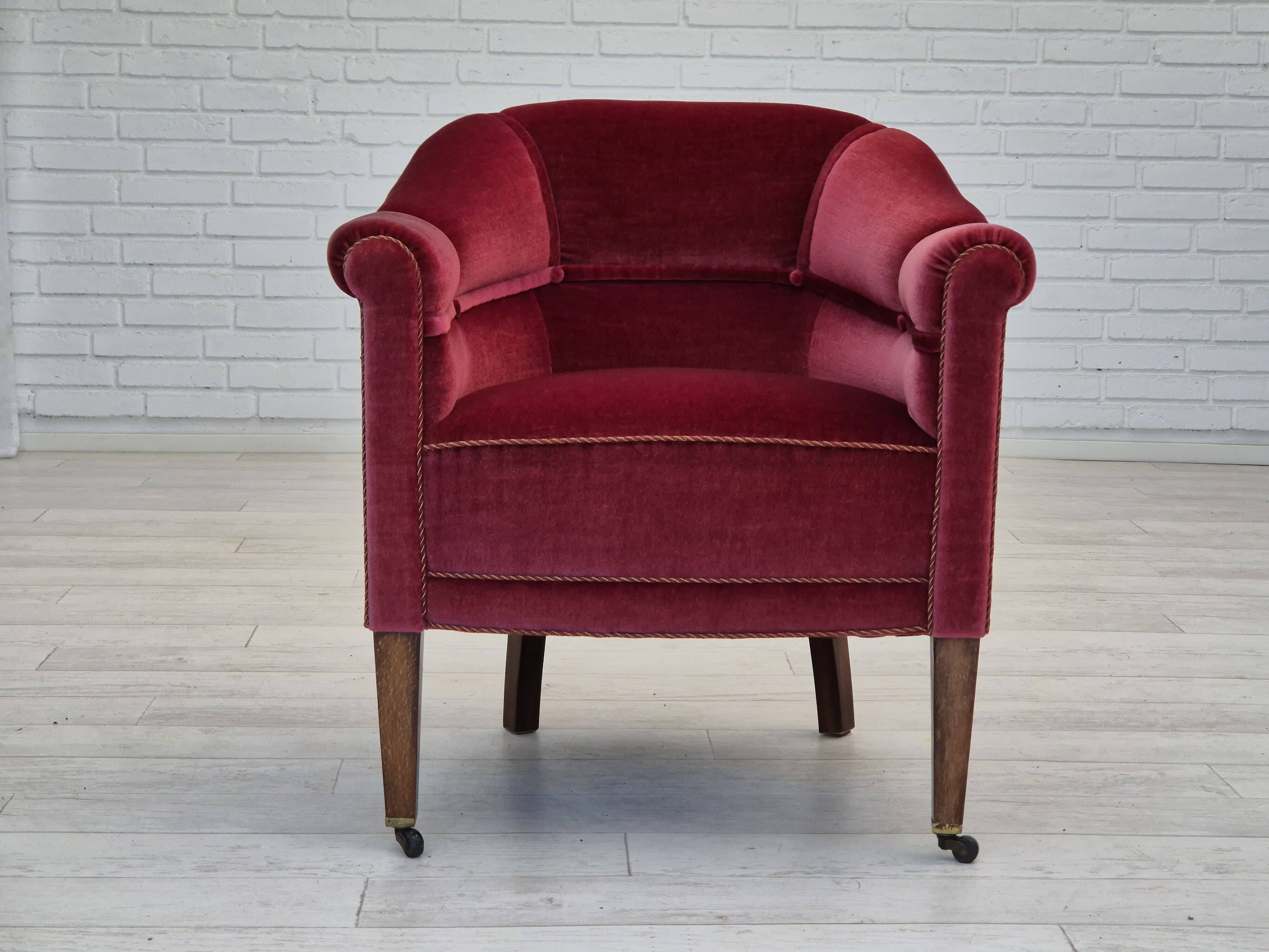 1950s, Danish lounge chair