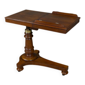 Table de lecture en acajou,
