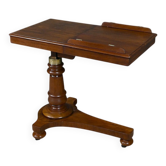 Table de lecture en acajou, époque victorienne, Angleterre – milieu XIXe