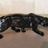 Art deco ceramic panther