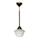 Suspension opaline Art Deco