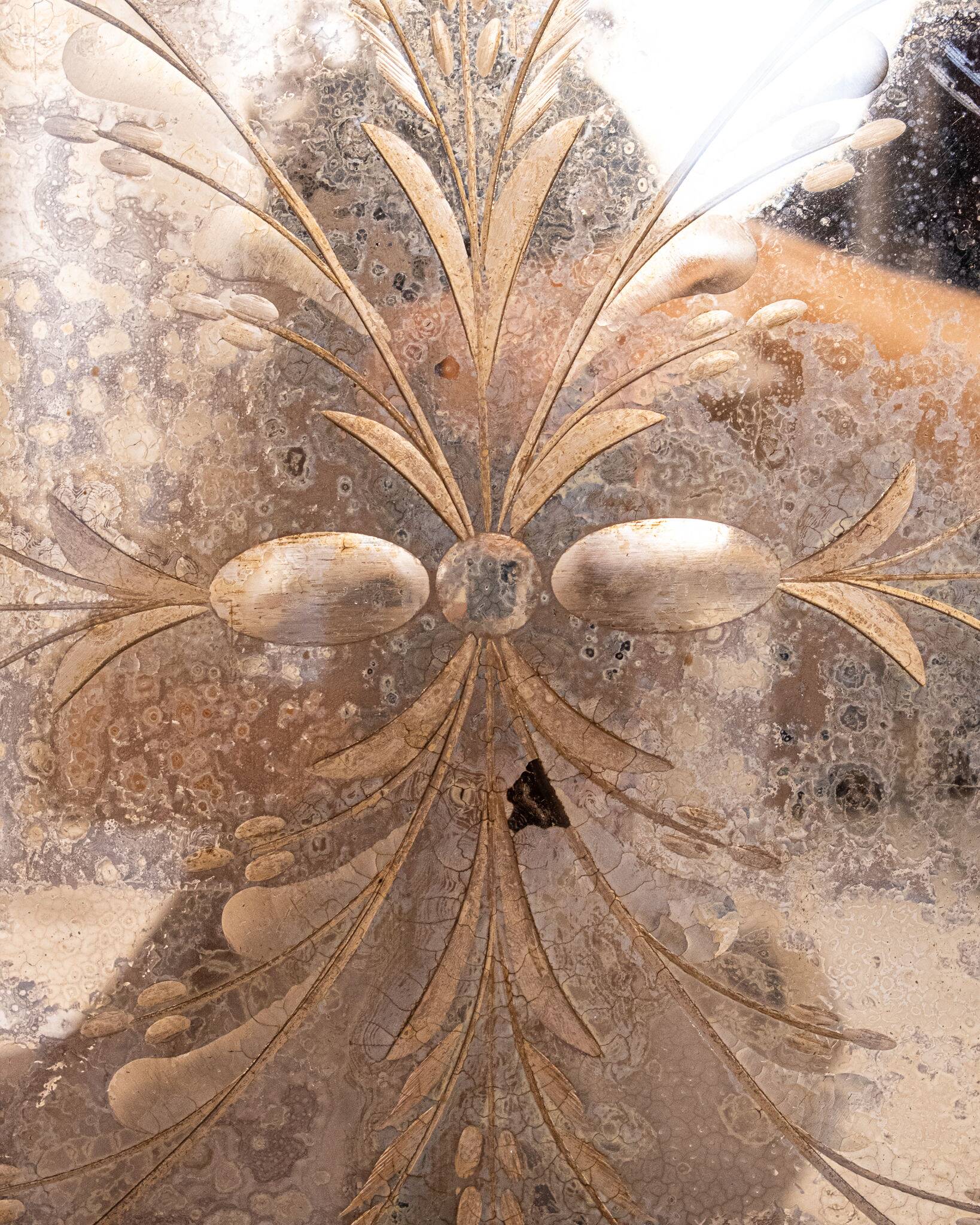 Art Deco wardrobe or cabinet with mirrors, France, 1920-1930s