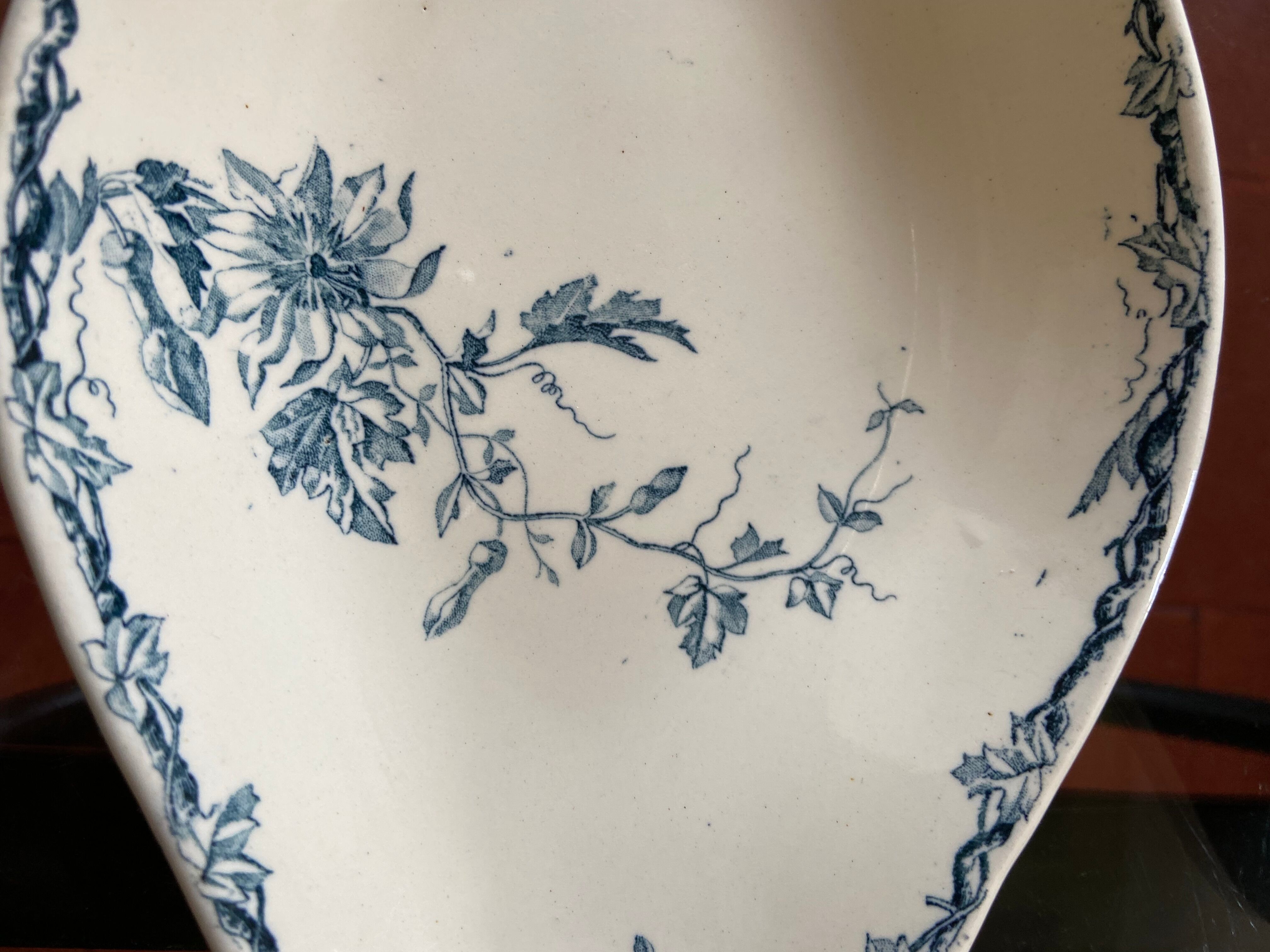 2 raviers in iron earth of Luneville theme passionflower