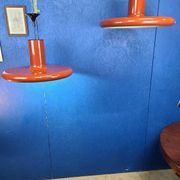 Pendolita pendant lamps by Lita circa 1970