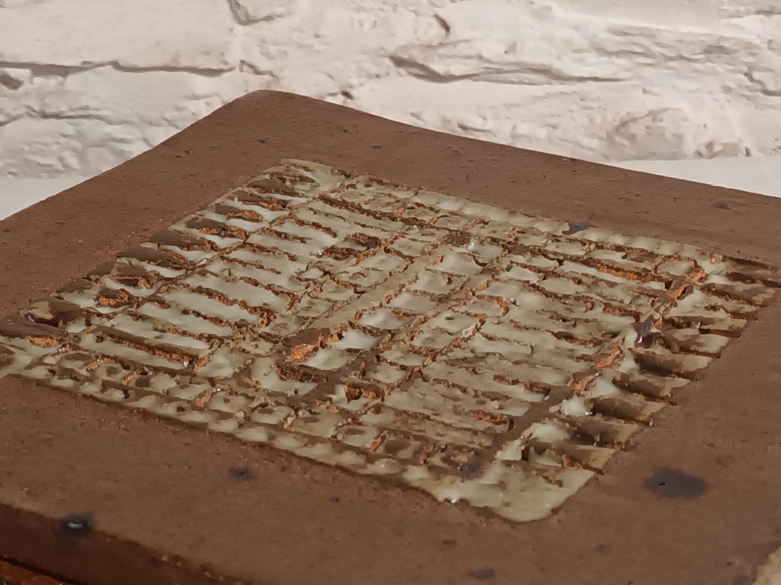 Sandstone box Barbara Delfosse, La Borne