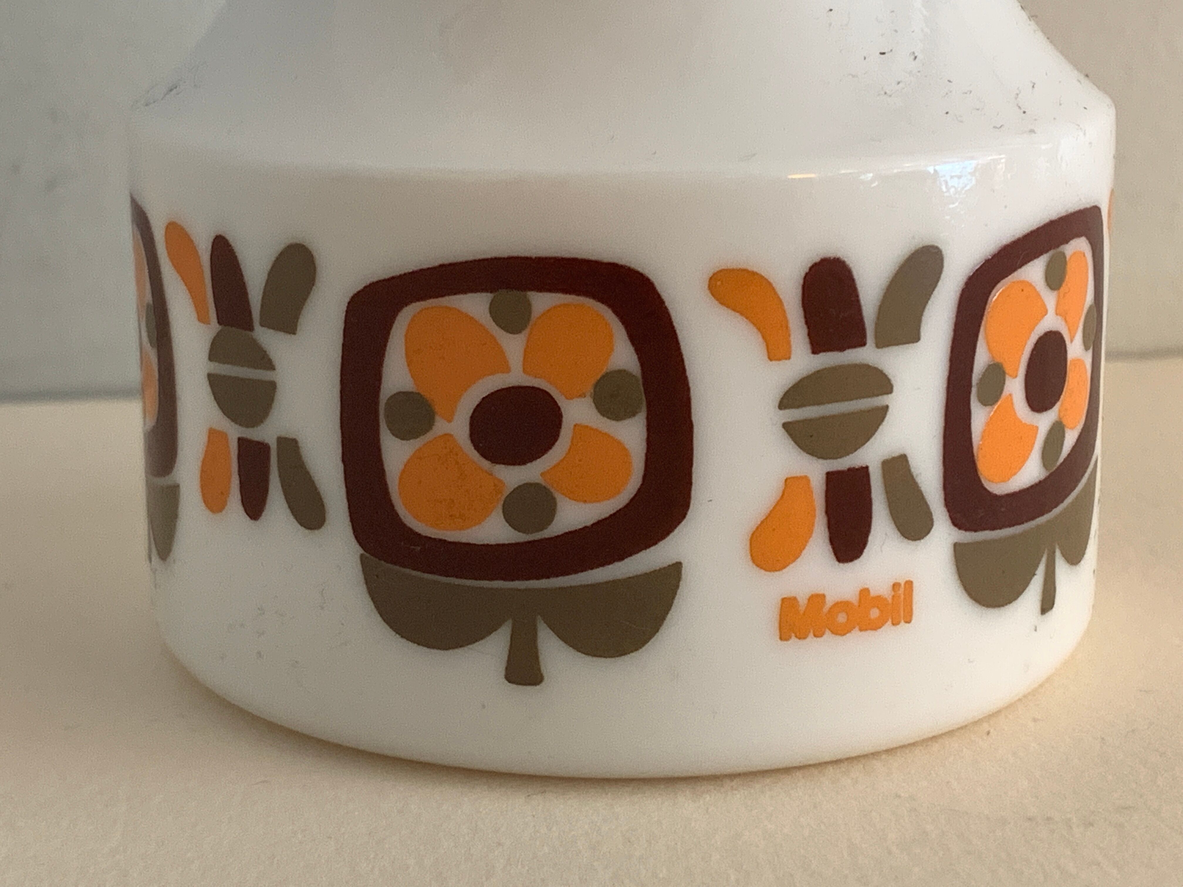 Mustard or Mobil mustard pot