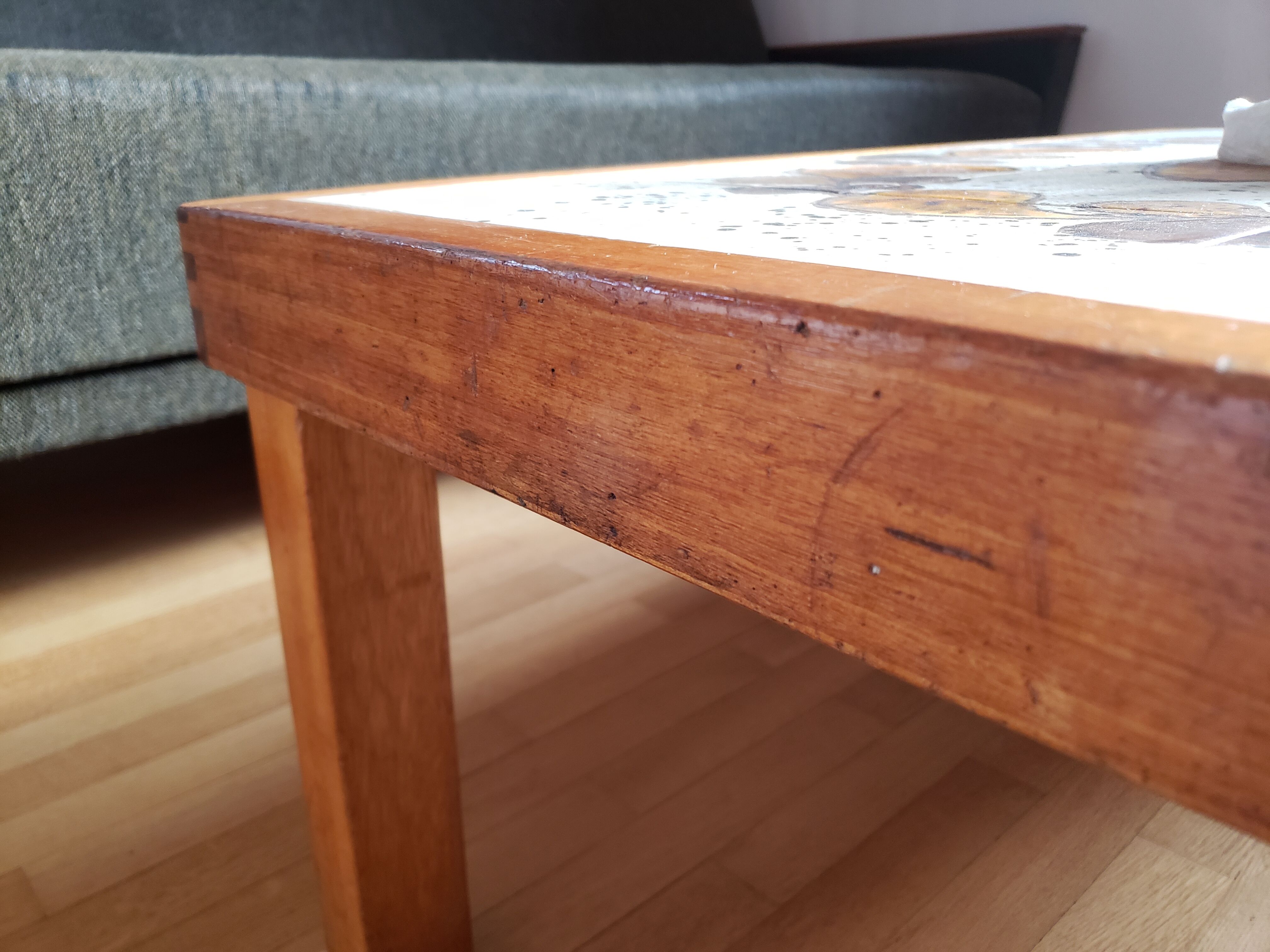 Ceramic coffee table Jean d'Asti