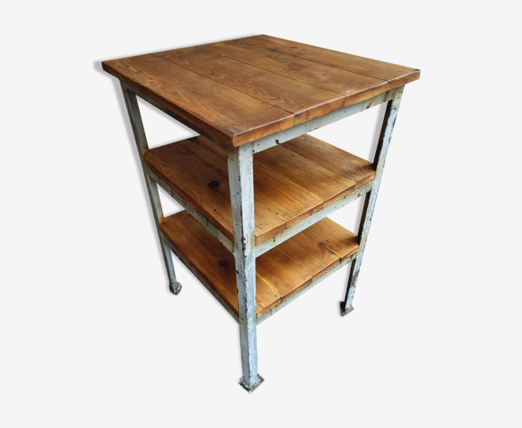 Industrial shelving unit coffee machine table kitchen rack