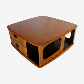 Ercol Scandinavian square coffee table