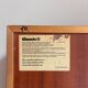 Vintage high bookcase teak Omann Jun