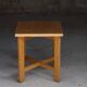 Solid pine coffee table Sweden 1960