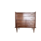 Commode pieds fuselés années 60