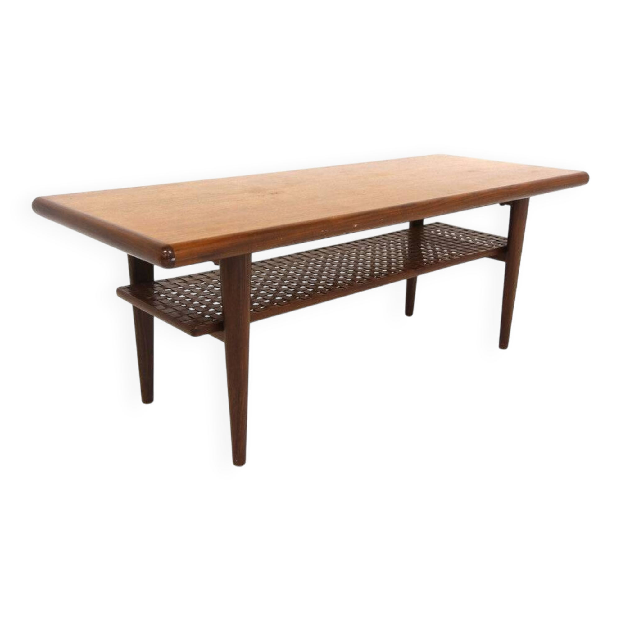 Scandinavian teak coffee table, Sweden, 1950s