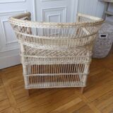 Rattan armchair