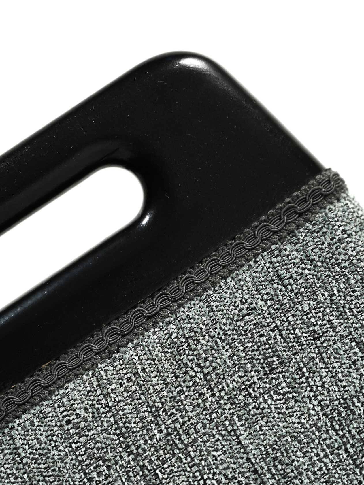 1960s Scandinavian Black Lacquered Stool